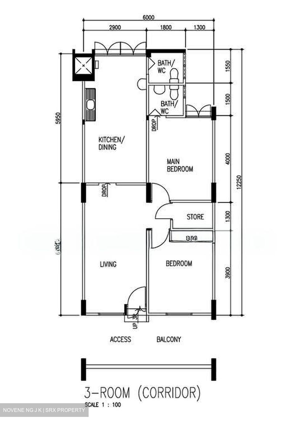 Blk 203 Marsiling Admiralty Park (Woodlands), HDB 3 Rooms #569714701